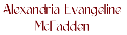 Alexandria Evangeline McFadden
